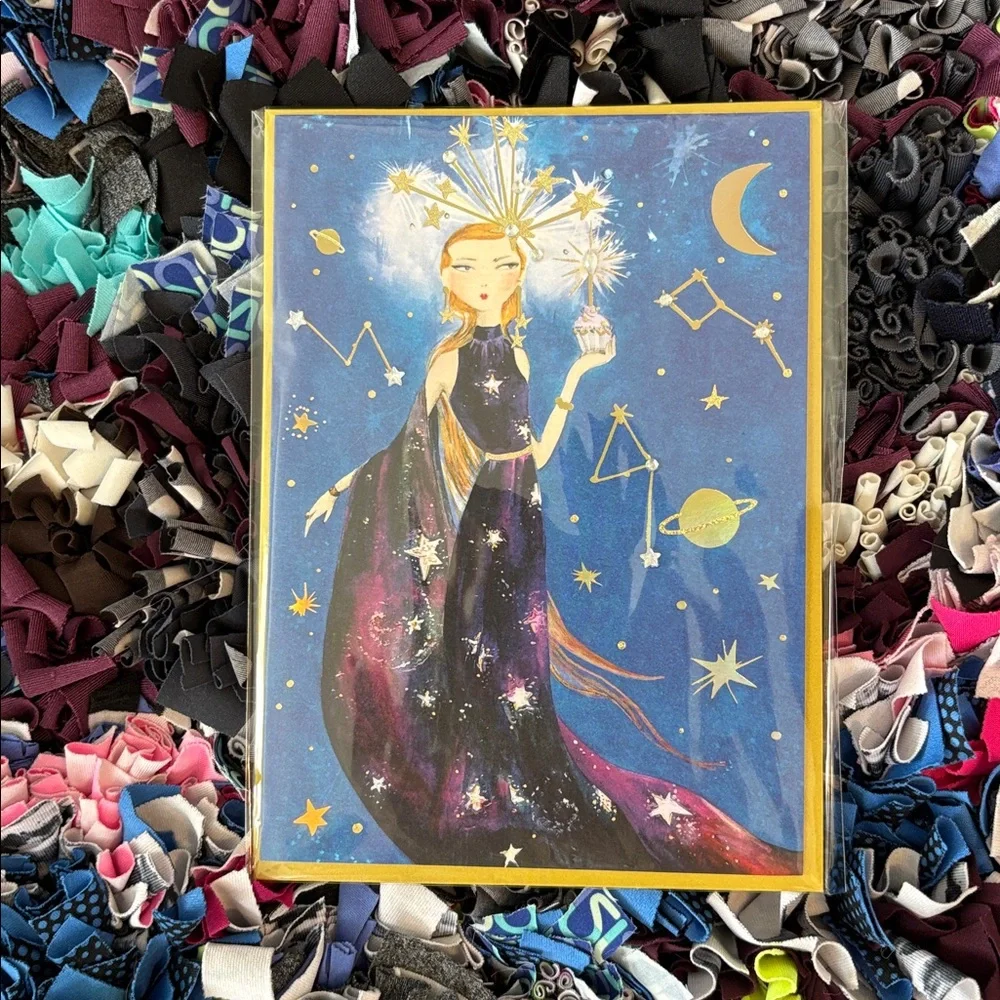 🆕Papyrus “Celestial Gal” Birthday Greeting Card